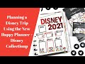 Planning a Disney Trip using the new Happy Planner Disney Collection