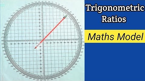 Maths Working Model on Trigonometric Ratios for class 10 | Maths Project for class 10 | Maths Model