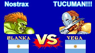 Street Fighter II' - Champion Edition: (BR) w-vega vs(BR) LigaBR