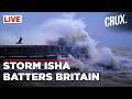 UK Hit By Storm Isha: Thousands Without Power, Flights And Trains Cancelled | UK Weather Update Live