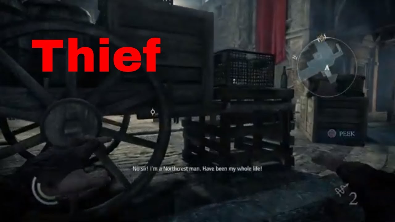 Thief gameplay walkthrough - Chapter 2 Dust to Dust part 3 Erin Mill's Hideout