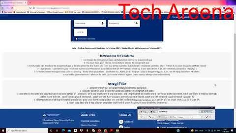 Uttarakhand Open University Assignment, UOU Assignment | Tech Areena