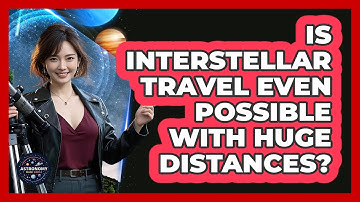 Is Interstellar Travel Even Possible With Huge Distances? - Astronomy Made Simple