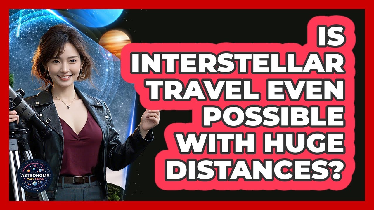 Is Interstellar Travel Even Possible With Huge Distances? - Astronomy Made Simple