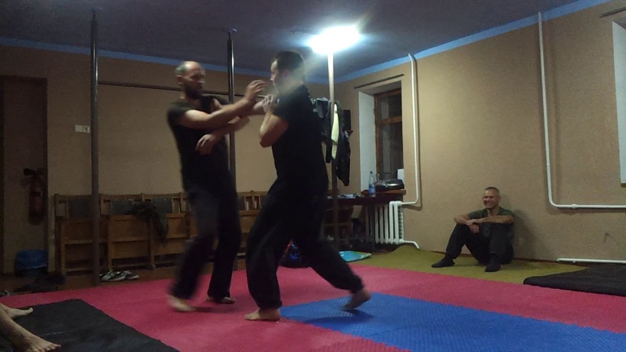 Wing Chun training sparring video №6 - Учебный спарринг Вин Чун №6