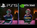 RTX 5060 vs PS5 Cyberpunk 2077 GRAPHIC &amp; FPS COMPARISON