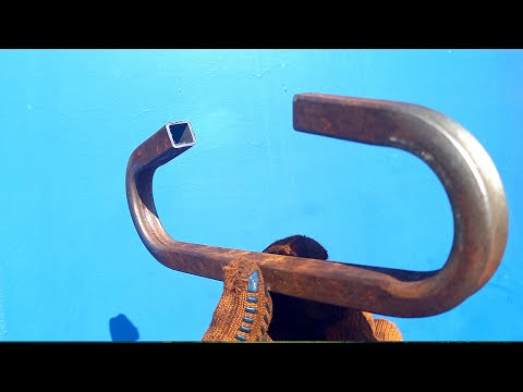 Видео: Усиление профильной трубы 15х15 Холодная ковка. Новые ролики.
