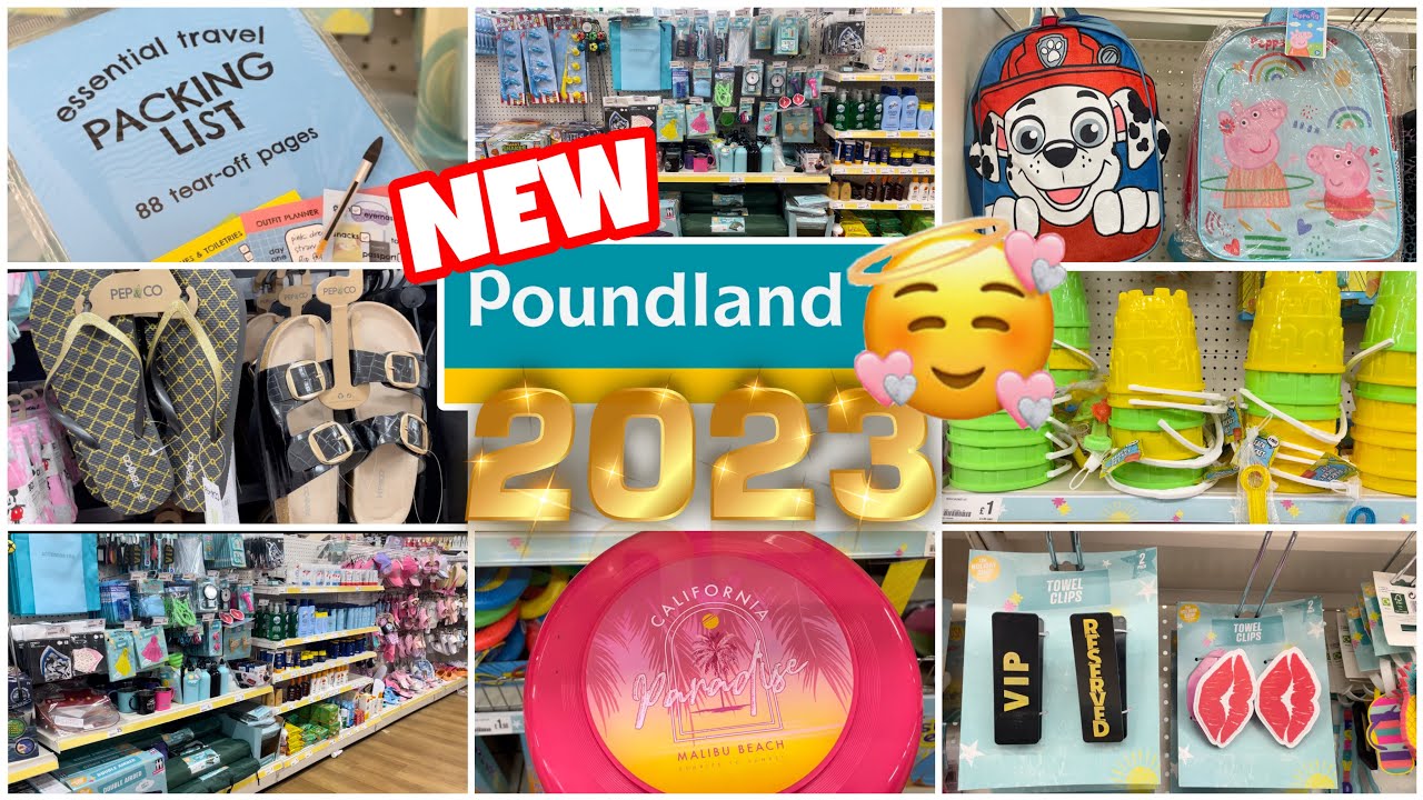 ️ NEW IN POUNDLAND SUMMER 2023‼️ TRAVEL COLLECTION 2023 😎 SHOP WITH ME