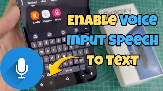 How to Turn On and Use Voice Typing on SAMSUNG Galaxy A17 5G