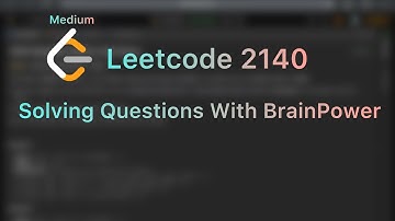 Solving Questions With Brainpower - Leetcode 2140 - Java