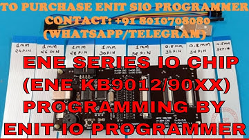 io चिप को कैसे program करे  Enit io programmer  #laptoprepairtools #lciit