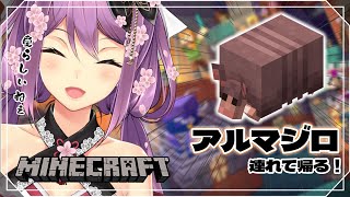 【minecraft】にじ鯖 アルマジロをテイムして愛でようか【にじさんじ/桜凛月】