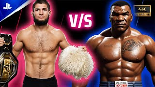 Khabib Nurmagomedov vs Mike Tyson UFC 5 | Unreal Match