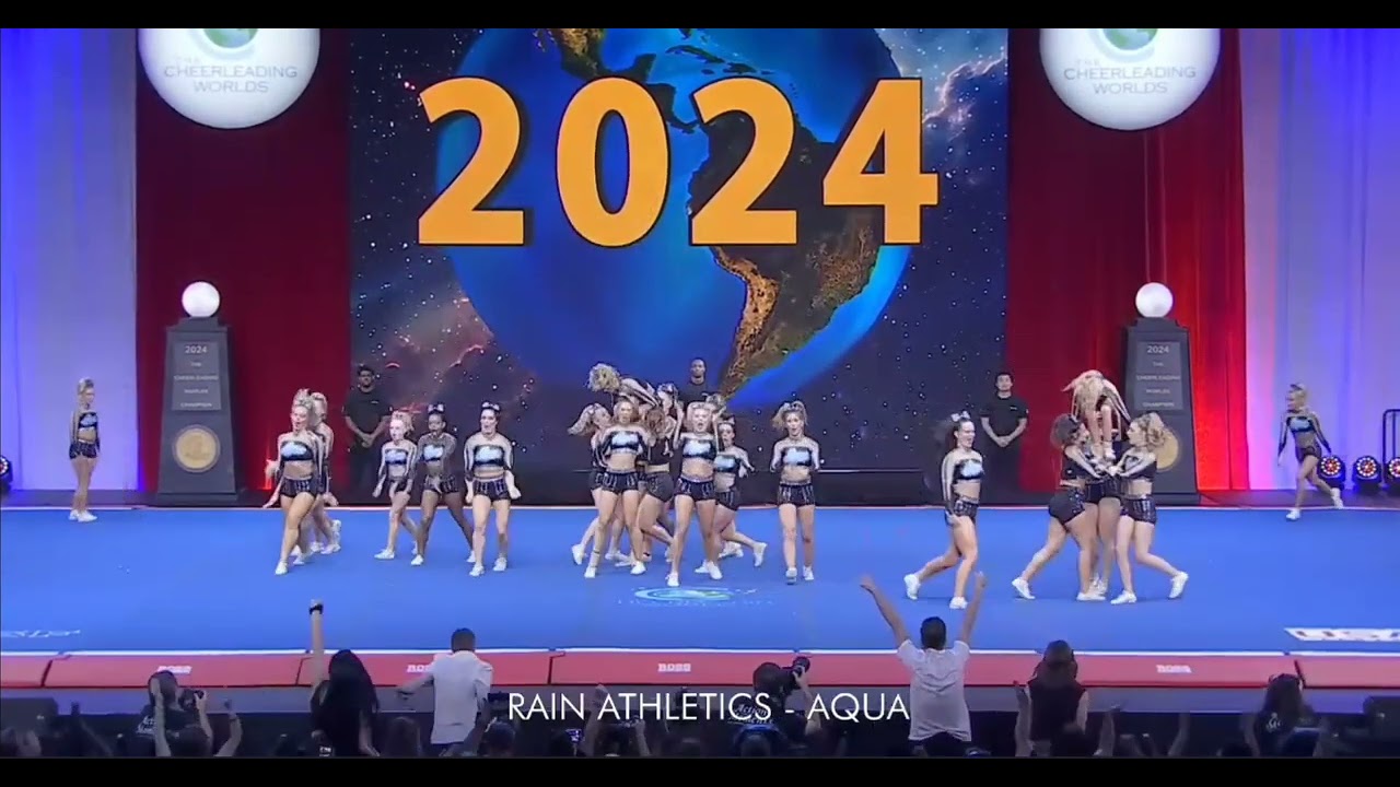 Rain Athletics Aqua Finals at The Cheerleading Worlds 2024