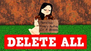 STARTING OVER In BLOXBURG... *I DELETED EVERYTHING*