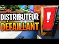 ACHETER UN OBJET AU HASARD DANS UN DISTRIBUTEUR AUTOMATIQUE DFAILLANT FORTNITE, EMPLACEMENT