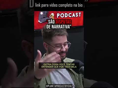 imagem do vídeo “A GENTE FICA SENDO BOMBARDEADO POR…” - Audino Vilão e Walter Solla | Planeta Podcast #shorts