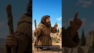 Elijah and the Ravens🐦‍⬛ Part 1 | Bible Stories for Kids #shorts
