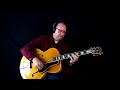 Jonathan Stout - Allan Reuss Style Jazz Guitar Chord Solo (My Blue Heaven)