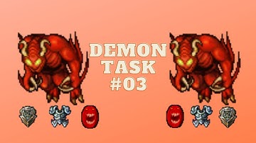 Tibia Demon Task By Rp #03 Hunt at Goroma and Oramond