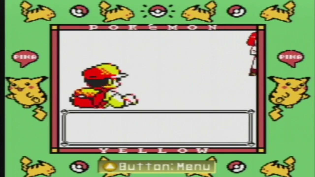 Pokémon Yellow - playing Gameboy game on Pokémon stadium on N64 part 3