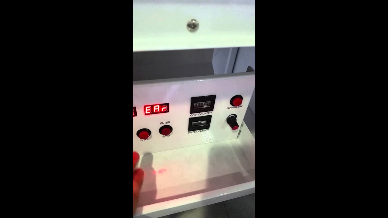 Part 1 How to dail the Bill acceptor switch and Adjust the program 5 coins/pluses/USD bill one game