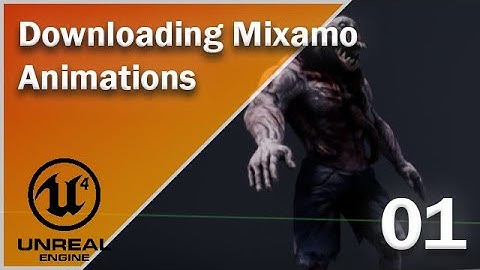 Downloading Mixamo Animations - 01