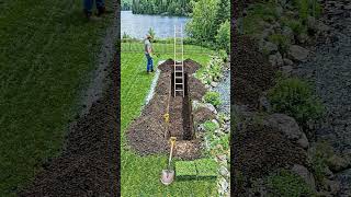 Building a Secret Container Bunker Under a River | Full Construction Timelapse #rusttoglory