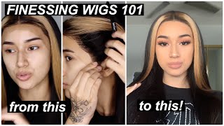 INSTALLING LACE FRONT WIGS 4 BEGINNERS FT.  YOVEWIG.COM