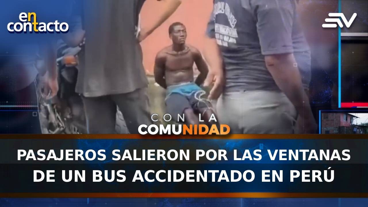 Traileros ajusticiaron a supuesto delincuente en el Trinipuerto | En Contacto | Ecuavisa