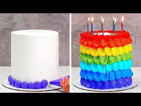 17 Maneras Rapidas Y Faciles De Decorar Un Pastel Youtube - cumpleaños torta roblox niña