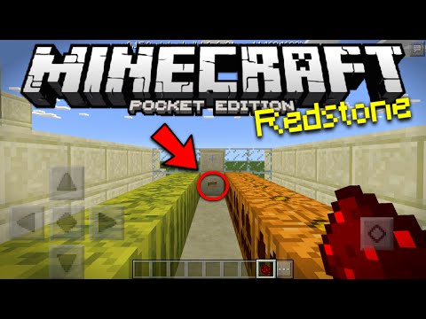 Minecraft PE Redstone Elevator Tutorial - How To Make a 