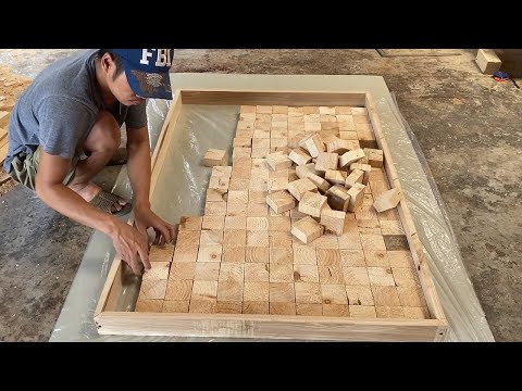 amazing best design idea woodworking projects how to building a large workbench with square blocks
