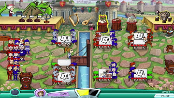 Diner Dash: Flo Through Time Walkthrough - Level #28 - All Knight Diner