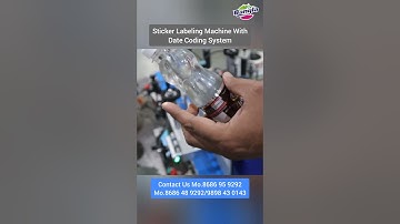 New 2023 Ka Sticker Labeling Machine With Date Coding | Stickering Machine | Date Print Machine