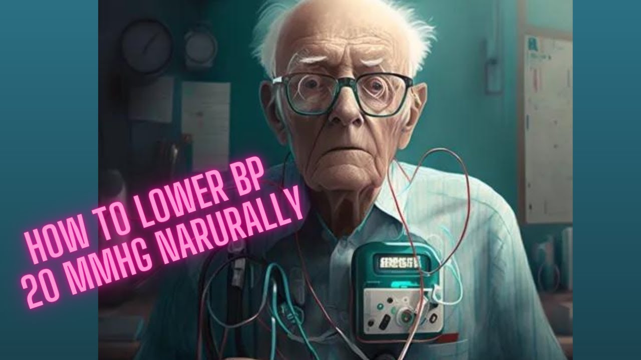 How To Lower BP By 20 MmHg Naturally YouTube