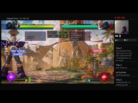 MVCI Monster Hunter combo lab