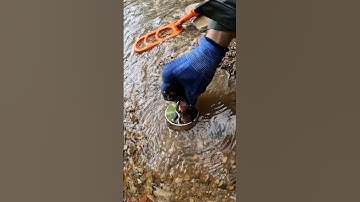 Metal Detecting in River🤩🧲Incredible discovered #viralshorts #metaldetecting #treasure