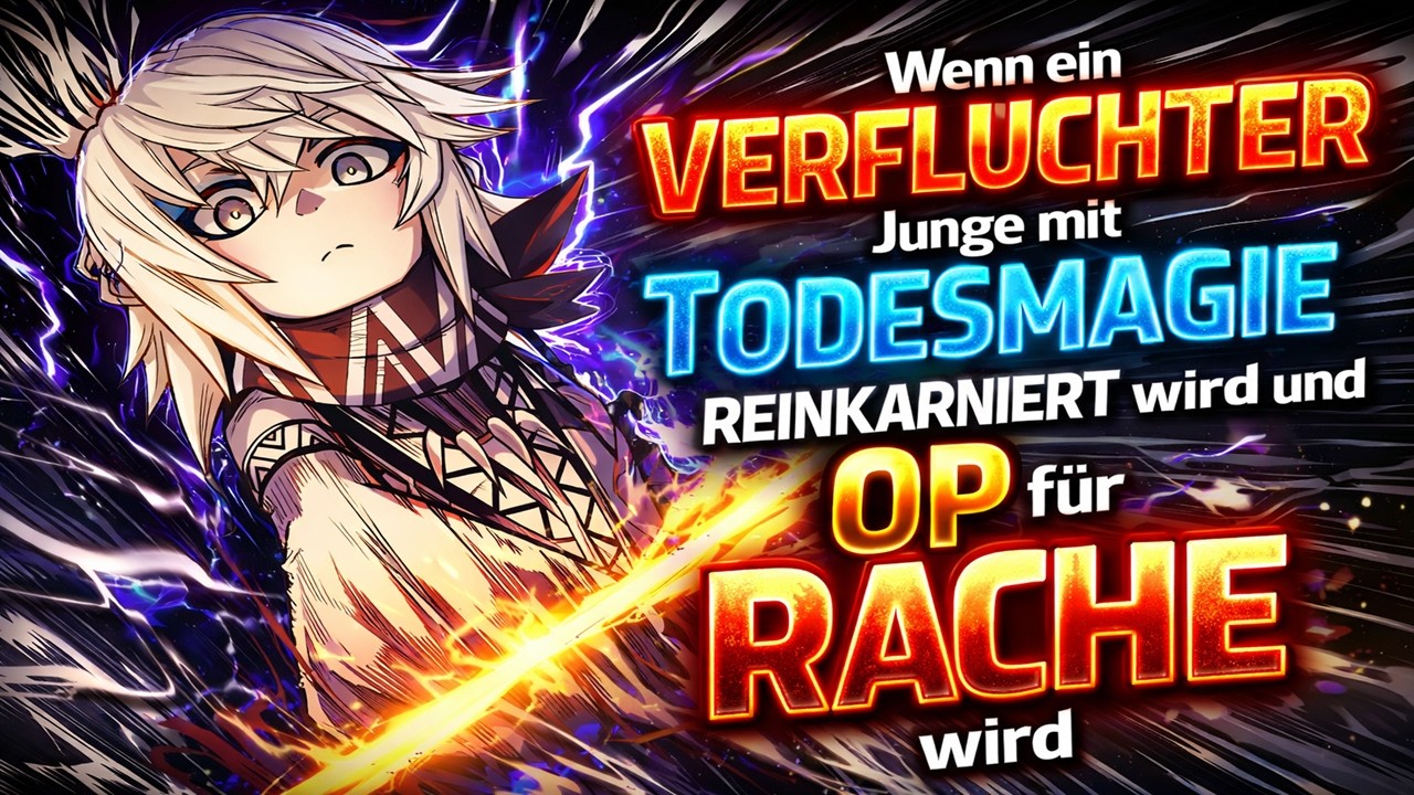 Wenn ein VERFLUCHTER Junge mit TODESMAGIE REINKARNIERT wird und OP für RACHE wird