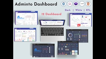 Adminto LTR Dark Admin Dashboard with Bootstrap UI Kit2