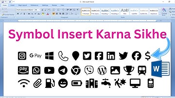 MS Word me Symbol Insert Kaise Kare | Step-by-Step Guide | MS Word Symbol Insertion LIKE A Pro