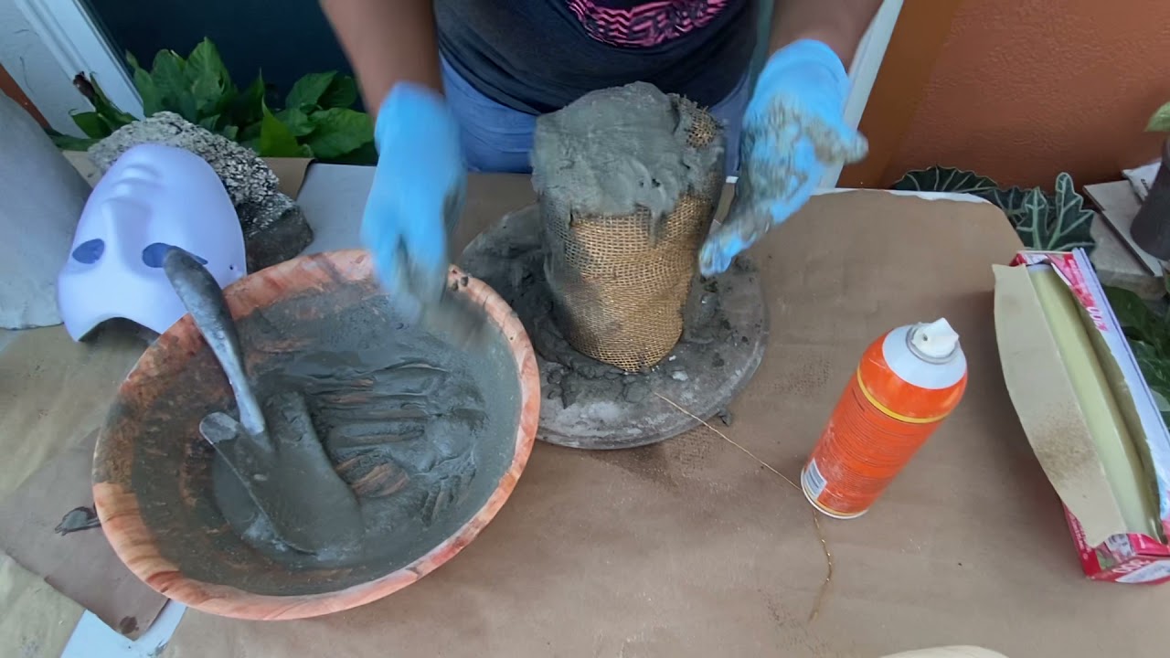 Como hacer macetas con rostro