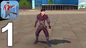 Spider Hero Fighting Game 3D - Gameplay Walkthrough Part 1 - Tutorial (iOS, Android)