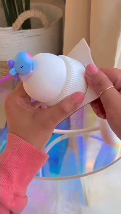 the cutest light to exist 🥲💜 unboxing my BT21 mang mood lamp