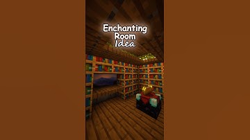 How to build a Library Enchanting Room in Minecraft! #minecraft