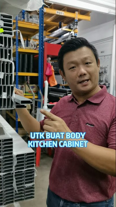 [Aluminium Kabinet]Bahan Aluminium Frame untuk membuat Badan Dapur Kabinet atau Wardrobe #Cabinets