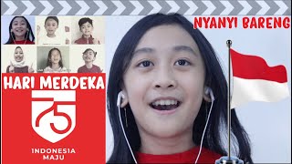 LAGU HARI MERDEKA 17 AGUSTUS NYANYI BARENG VIRAL - Youtuber Kids Media Indonesia dan Kominfo