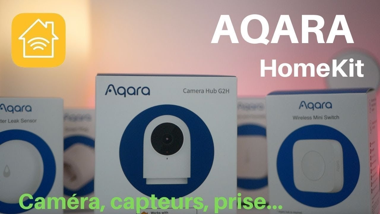 AQARA : Test de produits HomeKit pas chers ! Caméra, Bouton, capteur  température 