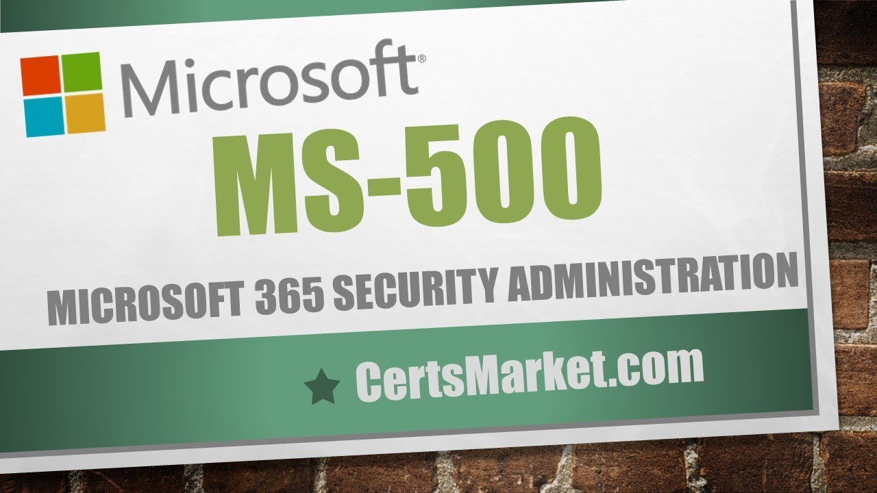 MS-500 Mock Test - The Secret To MS 500 Dumps Revealed