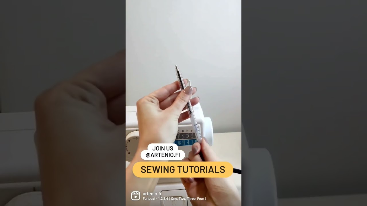 What unites a simple pen and a large spool of thread? Watch a video! 